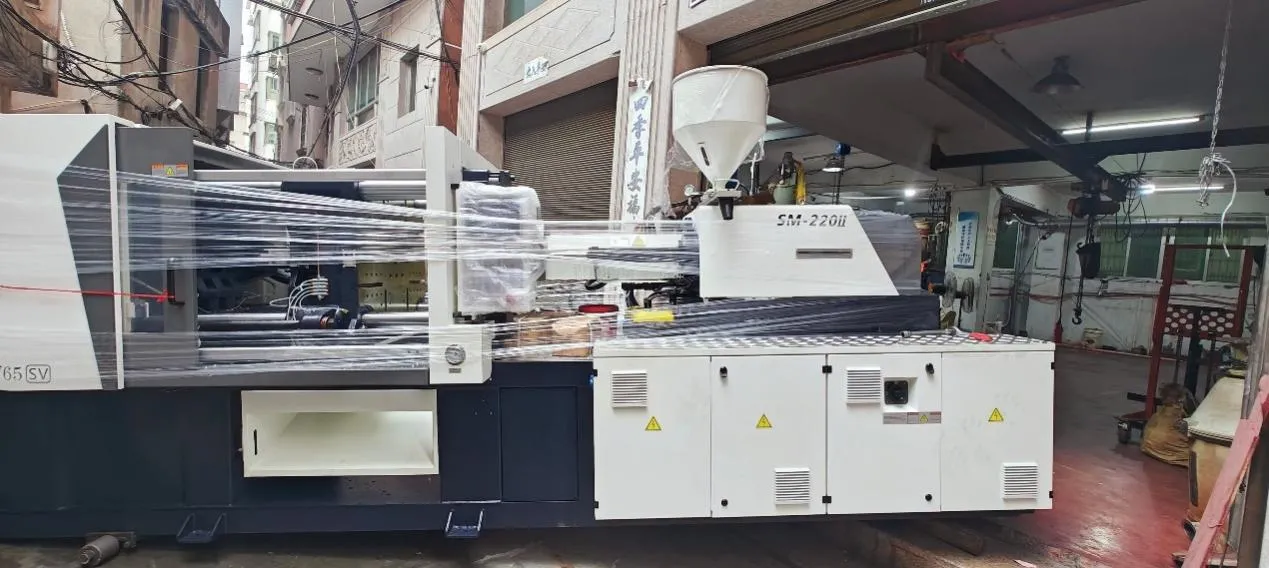 The company purchased injection molding machines