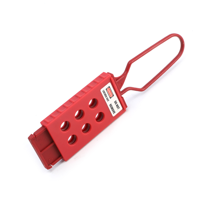 De-electric Lockout Hasp – 6 Holes, 6mm Shackle thickness