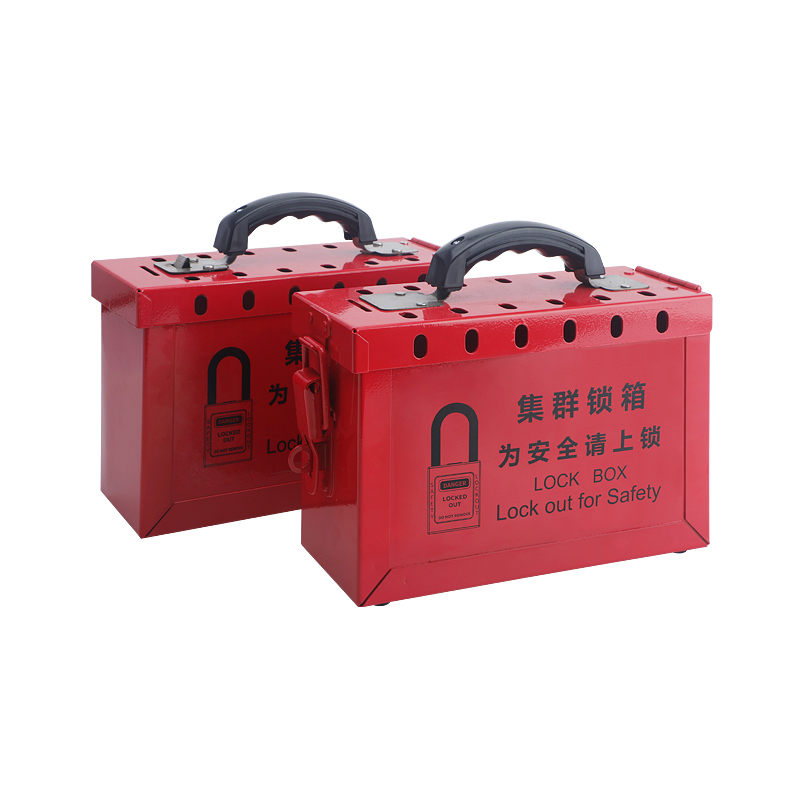 12 Locks Wall Mounted Group Lockout Tag Safety Steel Wall Mounted Group ...
