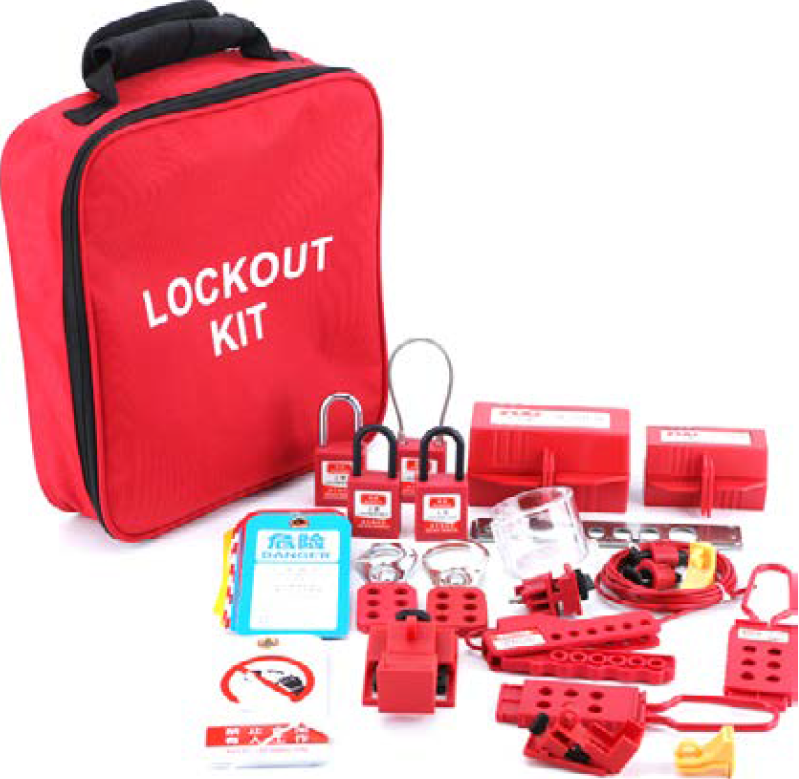 LOTO Electrician Pouch Lockout Kit SJD02 Set