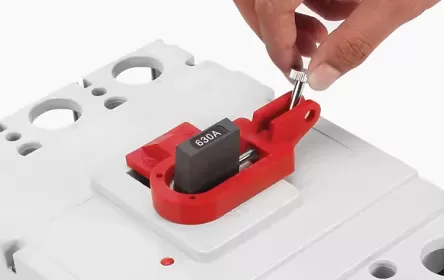 What is a circuit breaker lockout?