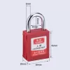 25mm Nylon Shackle safety padlock lockout OEM safety lockout| Lockout Tagout Manufacturing
