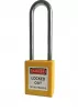 6mm Dia Shackle Stainless Steel ABS Safety Lockout Tagout Padlock ss Long Shackle