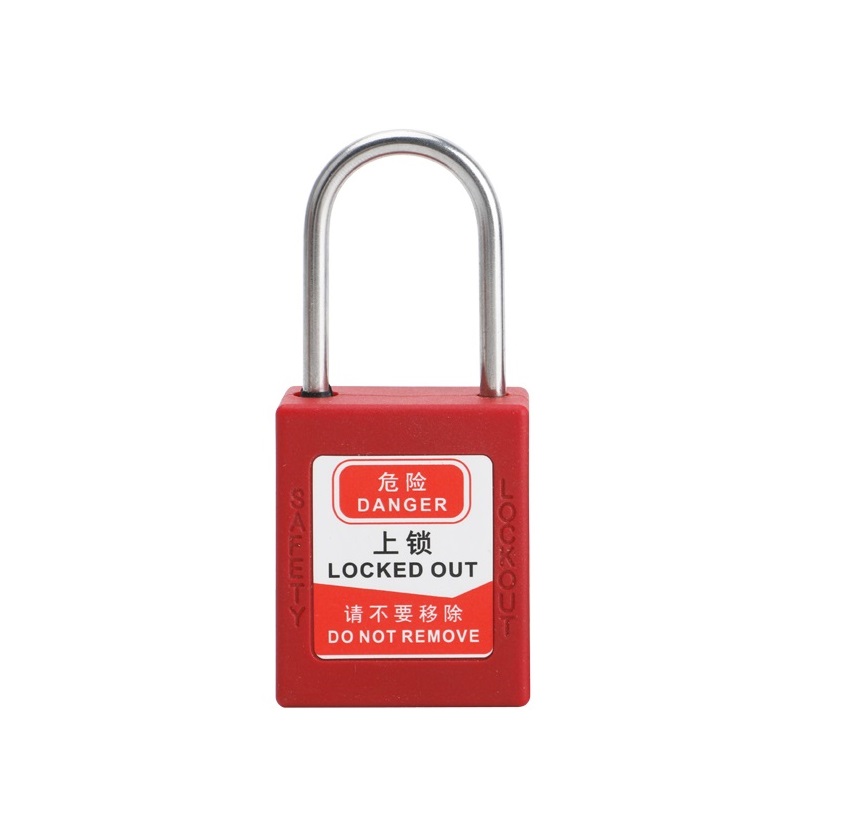 Y38S4 Steel Shackle Padlock Safety LOTO Device Lockout