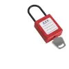 Plastic shackle Lock Dielectric Thermoplastic Safety Padlock (4 MM Shackle)Y38P4