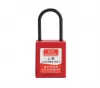 Plastic shackle Lock Dielectric Thermoplastic Safety Padlock (4 MM Shackle)Y38P4