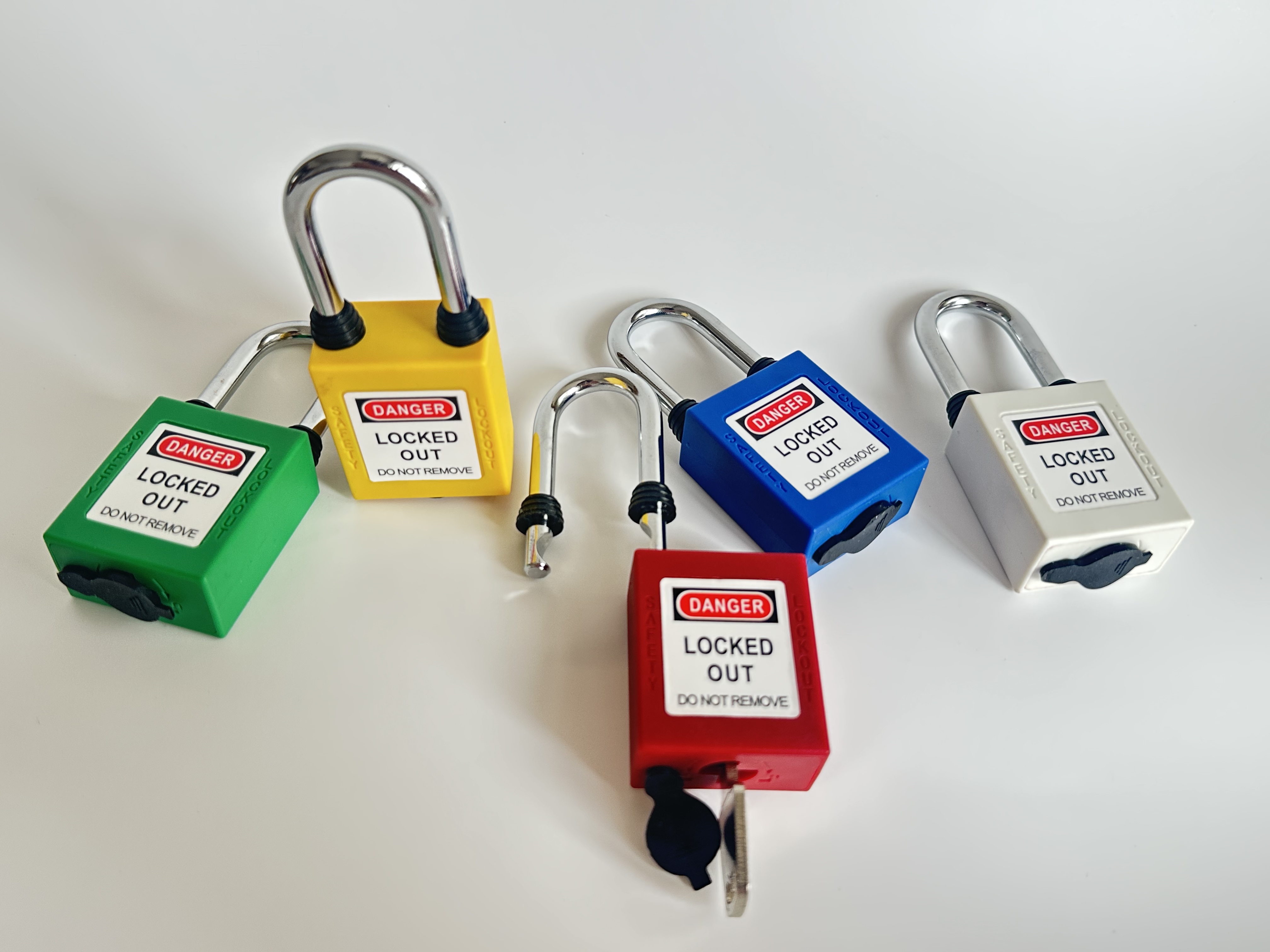 38mm Steel Short Shackle Safety Padlock G38SDP