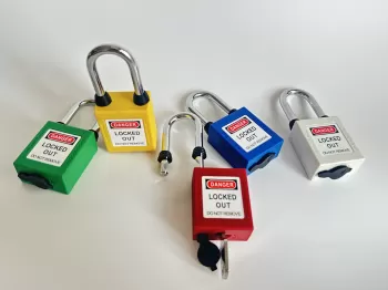 38mm Steel Short Shackle Safety Padlock G38SDP